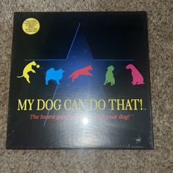 My Dog Can Do That The Board Game Play with Your Dog Training Vintage 1996