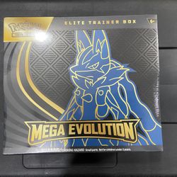 Pokemon TCG Mega Evolution Lucario ETB