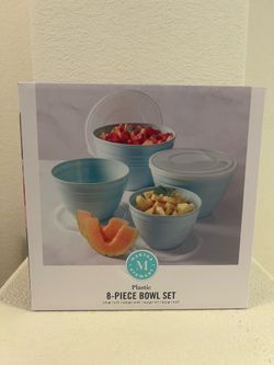 Martha Stewart 8-piece bowl set