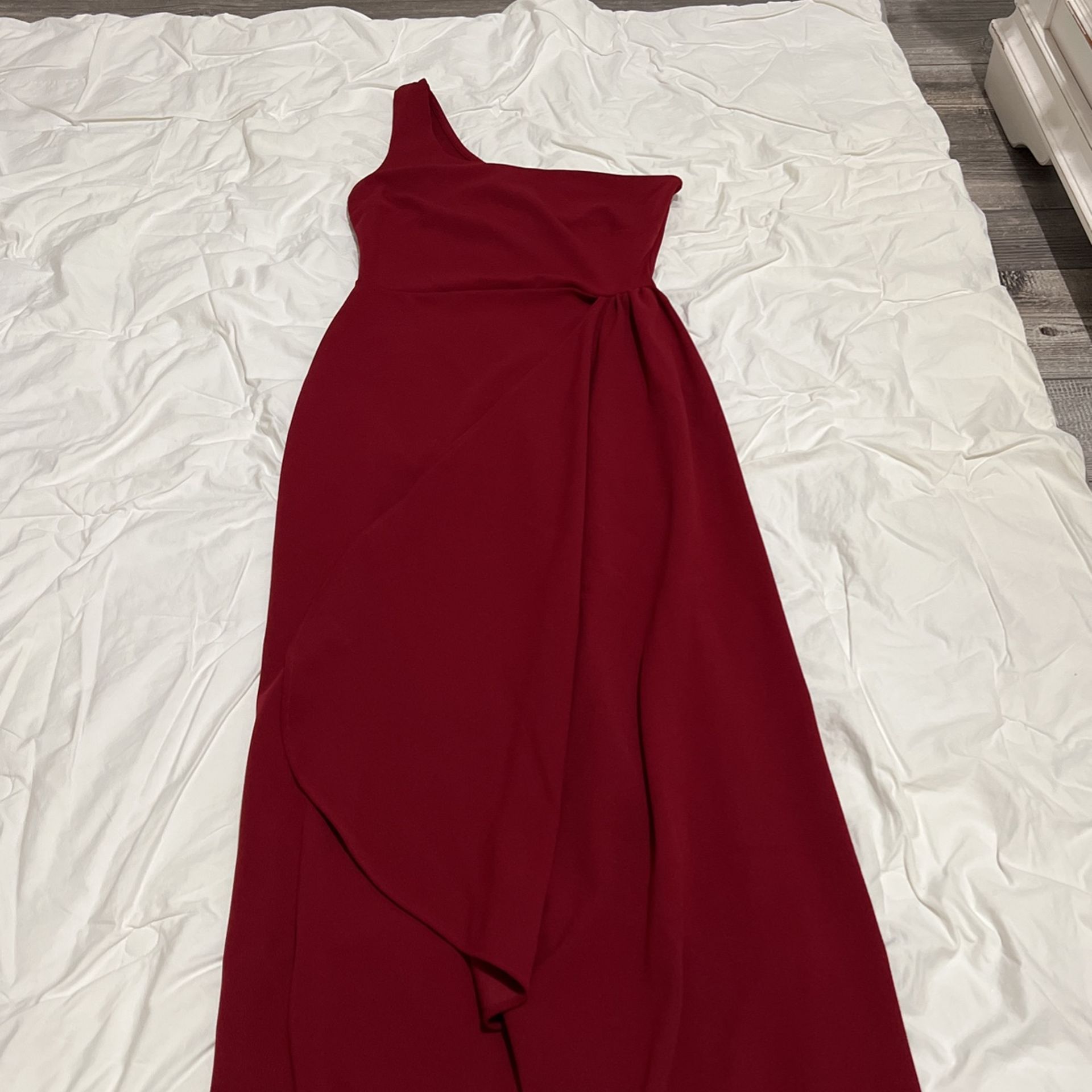 Burgundy Dress