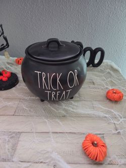 Rae dunn holloween  cookie Jar
