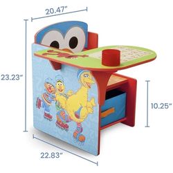 Delta Children Sesame Street Chair Desk- ELMO