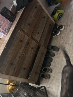Real Wood dresser and nightstand