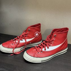 Converse Chuck Taylor’s Size 9 Coca Cola Red 