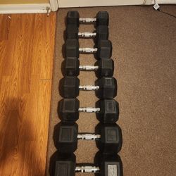 25-40lbs Dumbbells 