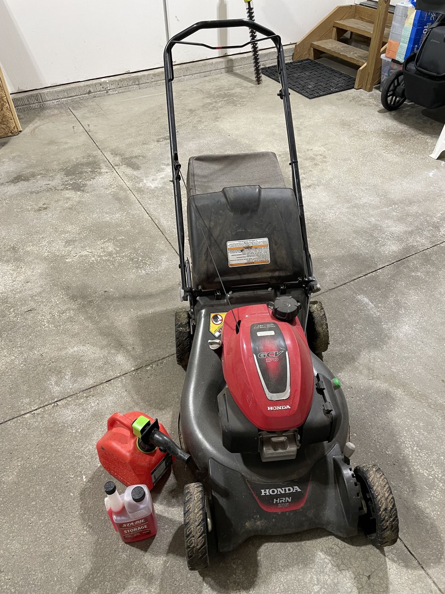 Honda 21" Walk Behind Push Lawn Mower HRN216PKA