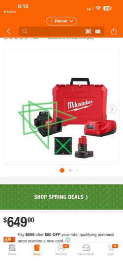 Milwaukee 360 laser