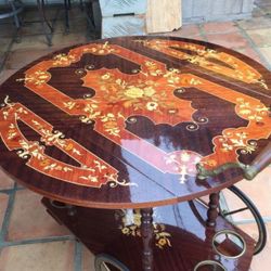 Italian tea cart Vintage