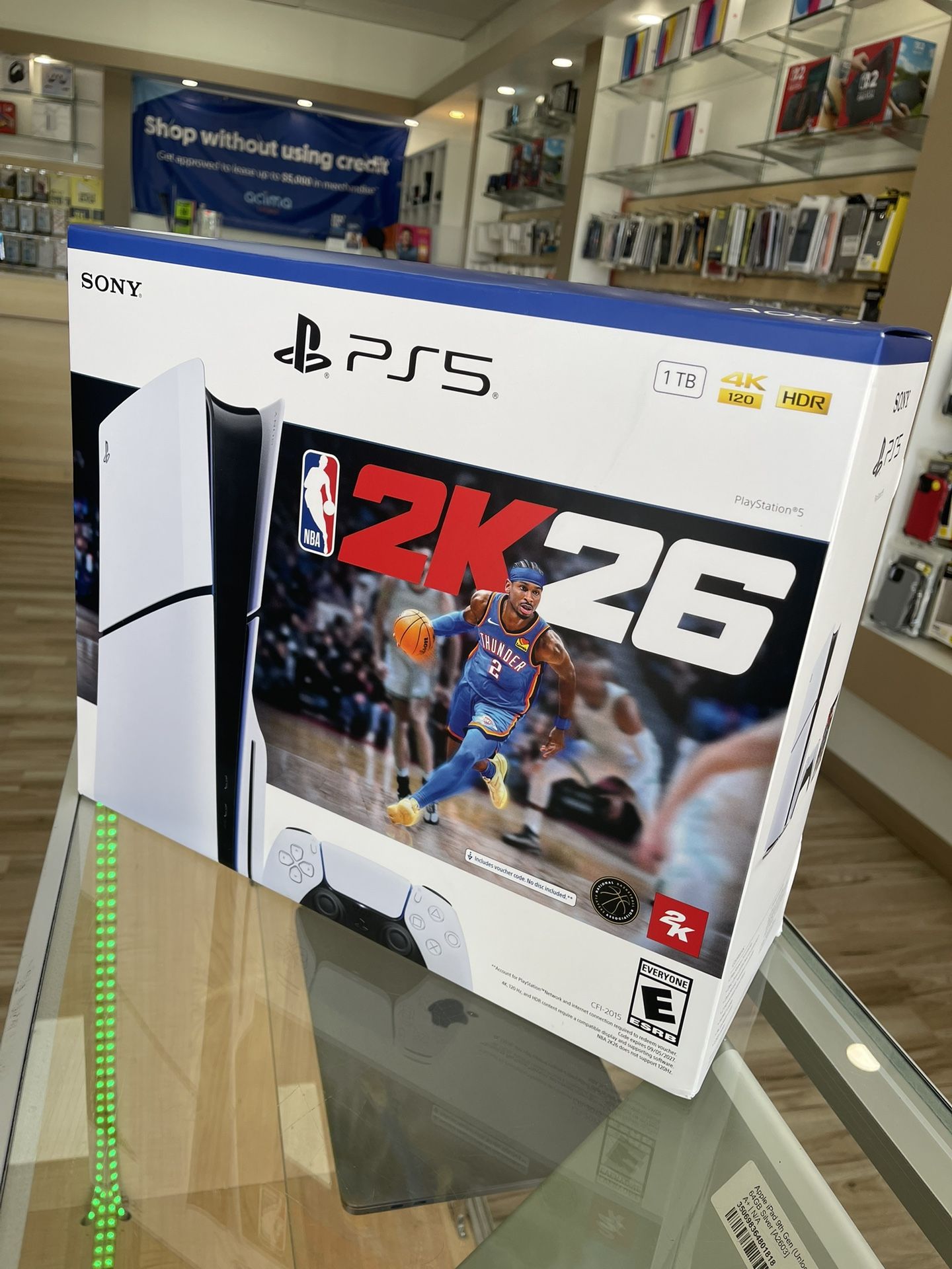 Brand New Sony PlayStation 5 Disc Console + 2K26 Game PS5 Slim 1TB Finance It Today No Credit Needed! $50 Down To Take It Today!