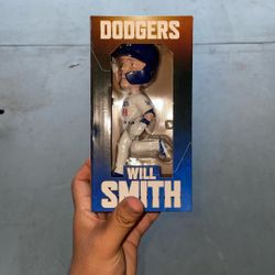 Will Smith Dodgers Baseball Bobblehead