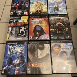 Assorted PlayStation 2 PS2 Games 