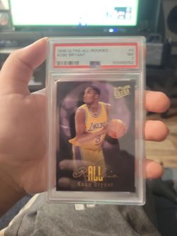 Kobe bryant ultra all rookies...rc psa 7