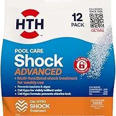 HTH Swimming Pool Care Shock Advanced 12 Pack
