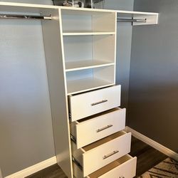 Pre-fabricated Closets and Organizers for your home.  