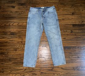 Kith SS24 101 Centre Light Wash Jeans Denim Pants Size 34