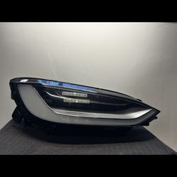 2016 2017 2018 - 2021 Tesla Model X Right Passenger Side Headlight LED OEM