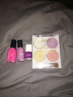 Nail polish and hilighter
