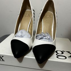 Heels Stilettos GX By Gwen Stefani Black White Shoes