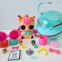 L.O.L. Surprise Biggie Pets "Neon Kitty" Doll With Accessories