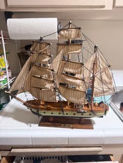 Gorch Fock Wooden Model Tall Ship