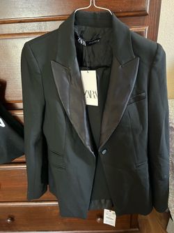 ZARA WOMEN TUXEDO ORIGINAL *NEW WITH TAGS*