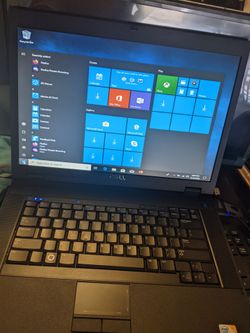 Dell core i5 win10 8gb ram 632 GB HD Web cam WI-FI ready battery is weak but a charger included