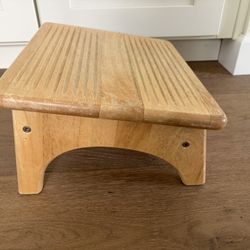 Solid Wood Foot Rest/Nursing Foot Stool