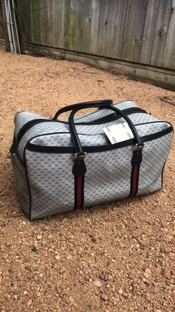 Vintage Gucci Signature Duffel Bag 80s for Sale in Dallas, TX - OfferUp