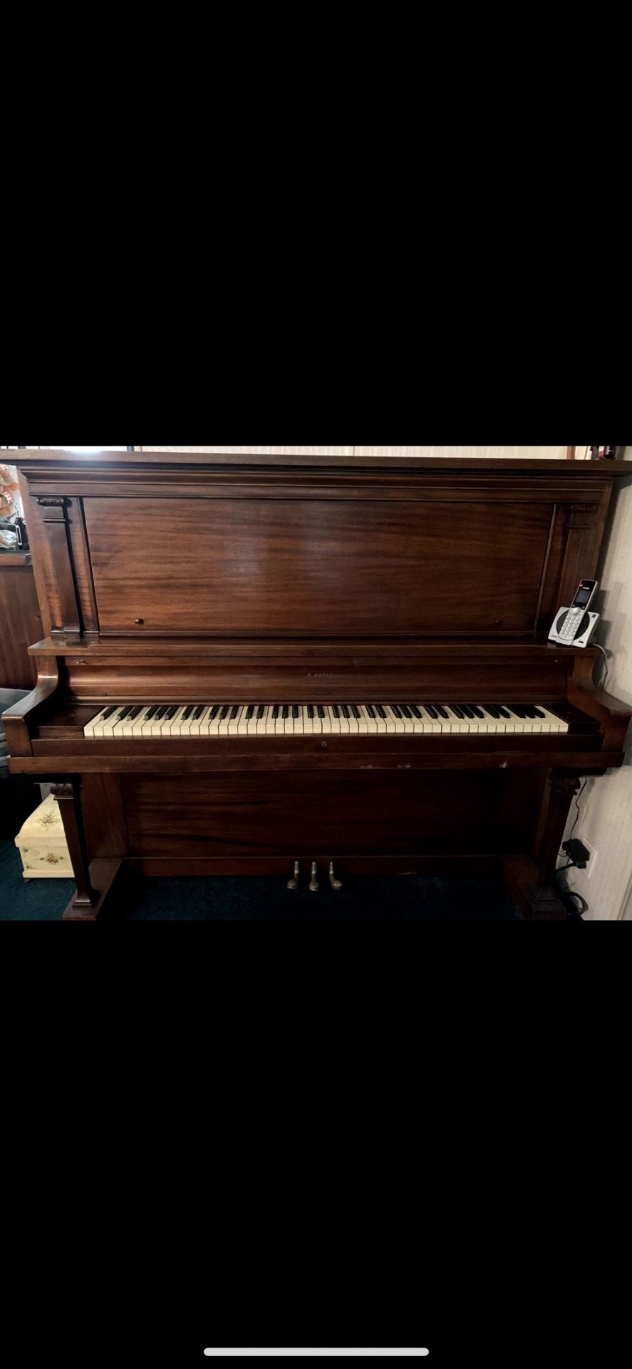 Vintage Upright Piano