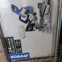 Kobalt Miter Saw Cordless. Tool Only. No Battery Included
