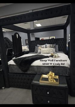 ✨️ King, Cal King, Queen Bed Frame ✨️ Furniture Sectionals, Bedrooms, Dining Avail