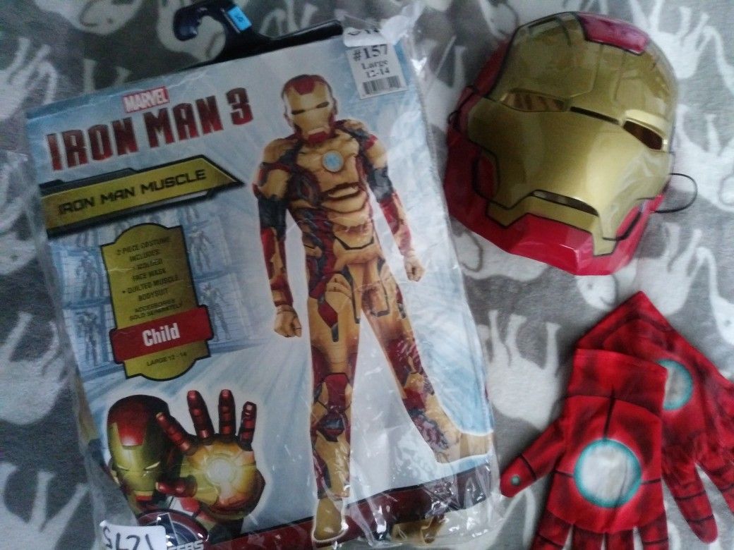 Halloween costume Iron man