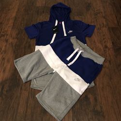 NEW‼️ Nike Hooded Short Sets Now Available! I