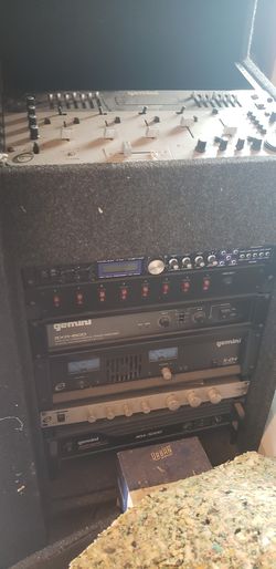 DJ equipment....