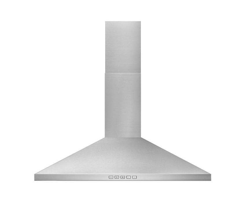Brand-New Broan 36-Inch Convertible Wall-Mount Pyramidal Chimney Range Hood, 450 MAX CFM, Stainless Steel BWP2364SS