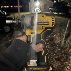 Dewalt Impact Drill And Charger Battery As Well