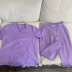 Magenta figs Scrubs 