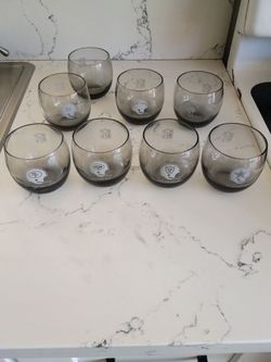 1976 NFL Brandy glasses