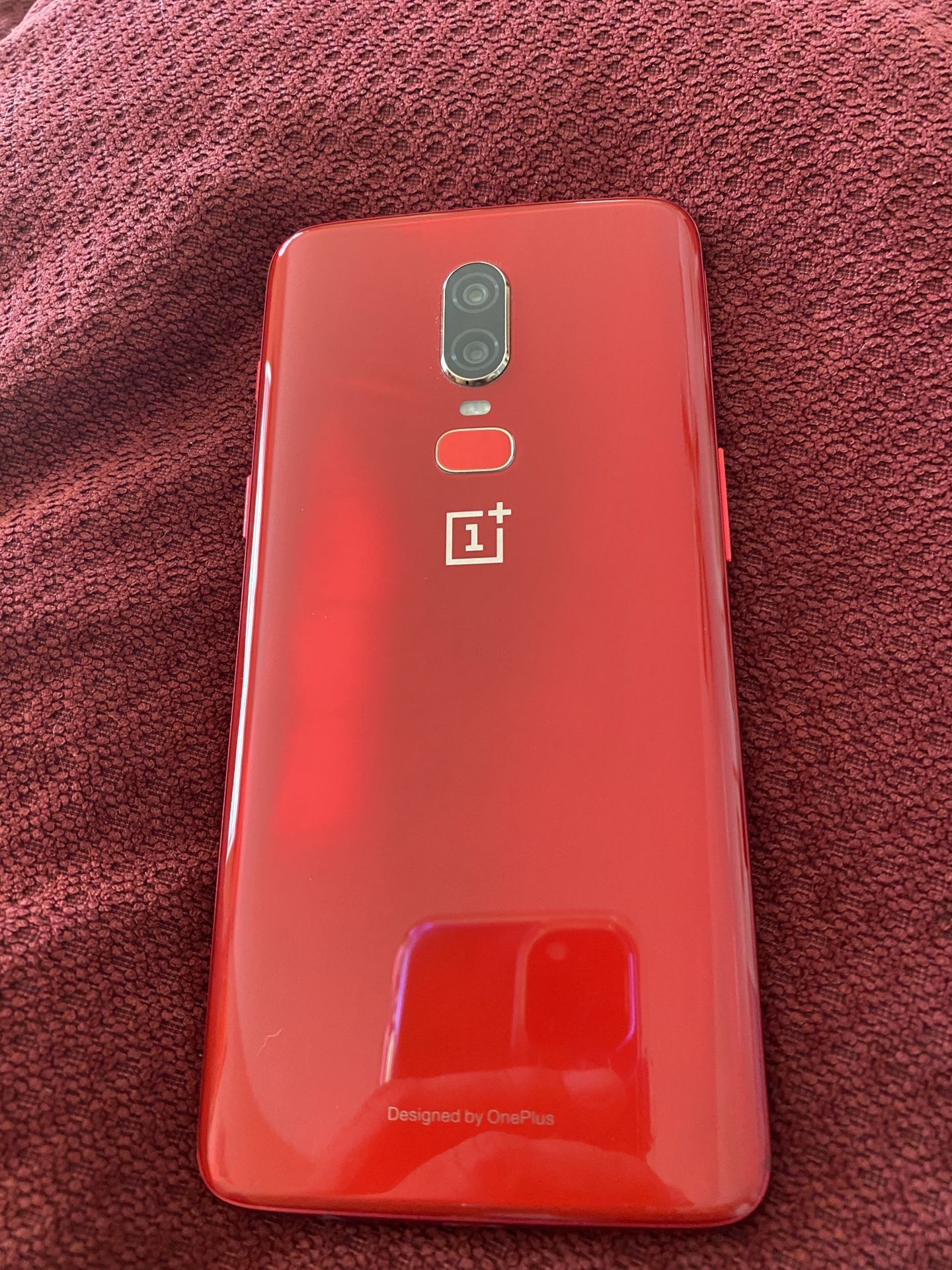 OnePlus 6 unlocked. Red. 8/128gb