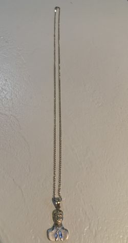 10k Gold Necklace And Pendant 