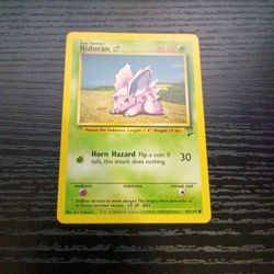 Pokemon Nidoran 83/130 Base Set 2