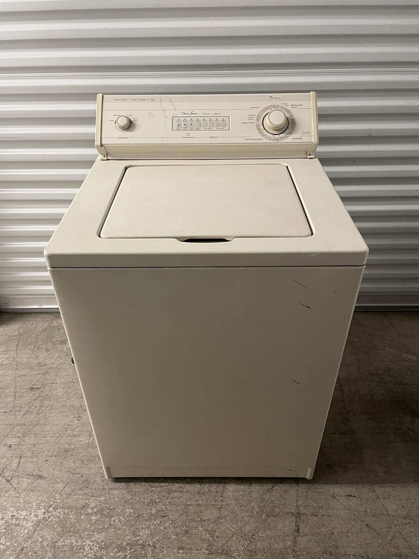 Whirlpool Washer