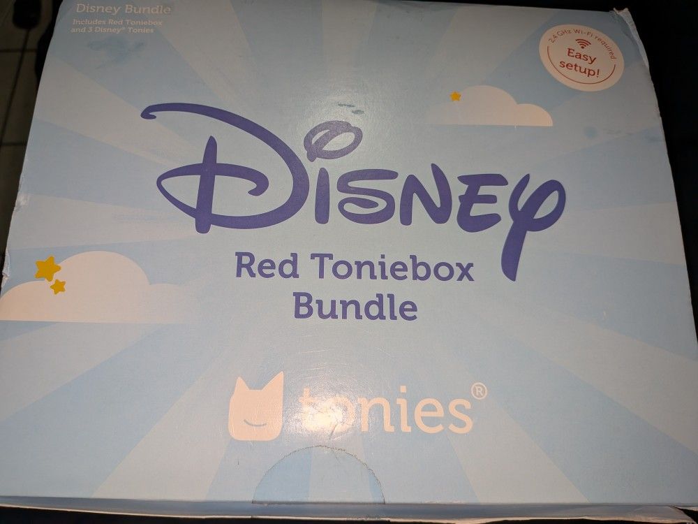 Disney Red Toniebox Bundle