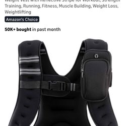 ZELUS New Weighted Vest (12 Lbs)