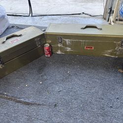 Tool Boxes And C-Clamps 