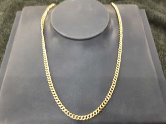 Cuban Link Chain - Yellow Gold 10k (.417) 7.4 grams 20 inch