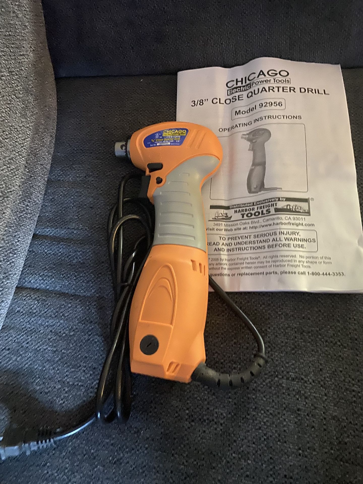 Drill Ángulo Recto Chicago 3/8