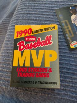 1990 Fleer Baseball MVP limited edition set
