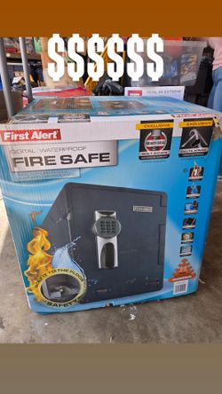 Digital and waterproof safe from the First Alert brand