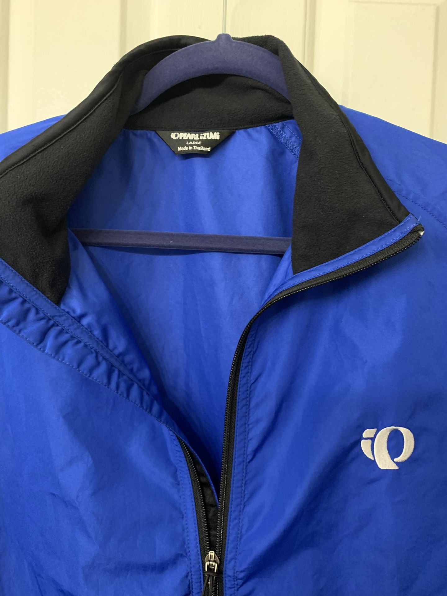 Pearl Izumi Winter Jacket Cobalt Blue & Black Sz L
